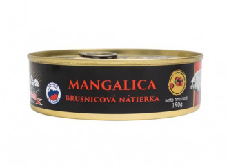 Mangalica brusnicová nátierka 190 g